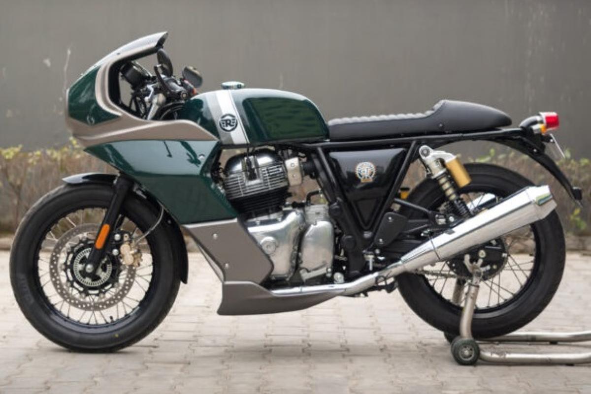 Royal Enfield Continental GT 650 Chrome Edition is Pure Bling Goodness